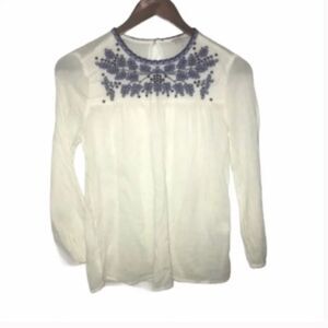 Women’s Lucky Brand Boho Embroidered Top
